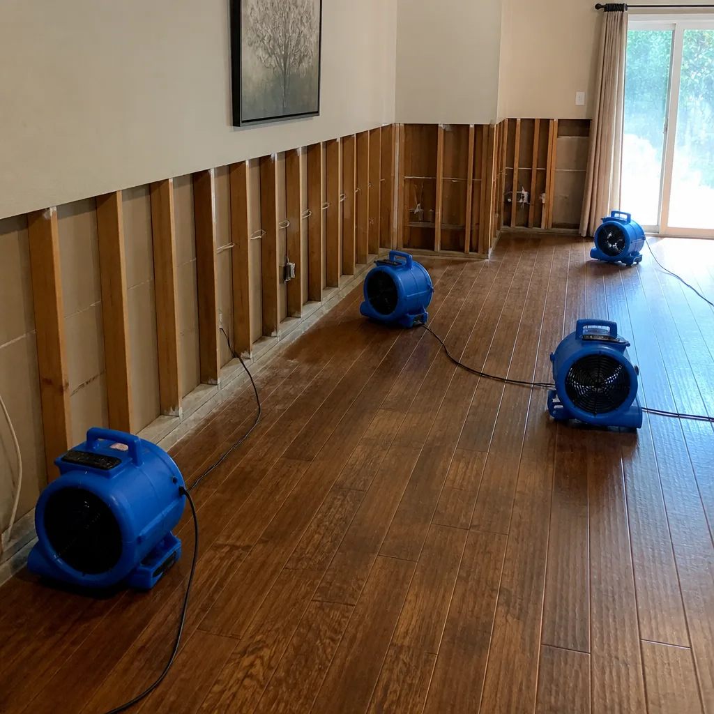 Water damage drying